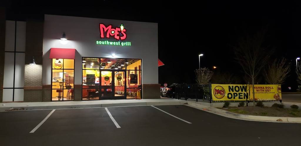Moes Southwest Grill | restaurant | 8765 Dallas Acworth Hwy, Dallas, GA 30132, USA | 7709662498 OR +1 770-966-2498