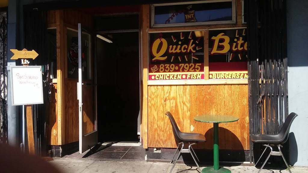 Quick Bite | restaurant | 1511 Franklin St, Oakland, CA 94612, USA | 5108397925 OR +1 510-839-7925