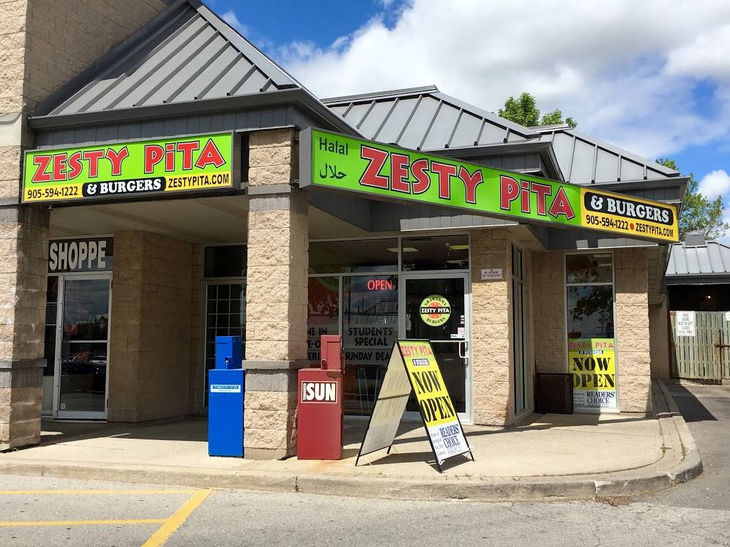 Zesty Pita - Shawarma & Halal Catering | restaurant | 3505 Upper Middle Rd, Burlington, ON L7M 4C6, Canada | 9055941222 OR +1 905-594-1222