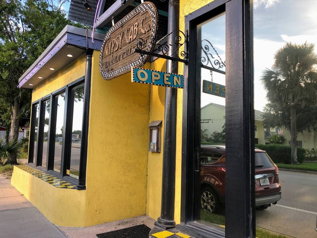 Gypsy Cab Co Restaurant | restaurant | 828 Anastasia Blvd, St. Augustine, FL 32080, USA | 9048248244 OR +1 904-824-8244