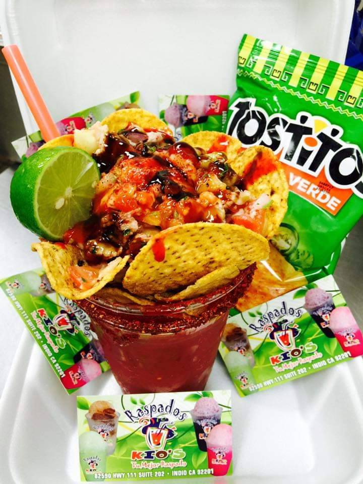 Raspados Kio’s | restaurant | 82590 CA-111, Indio, CA 92201, USA | 7608631041 OR +1 760-863-1041