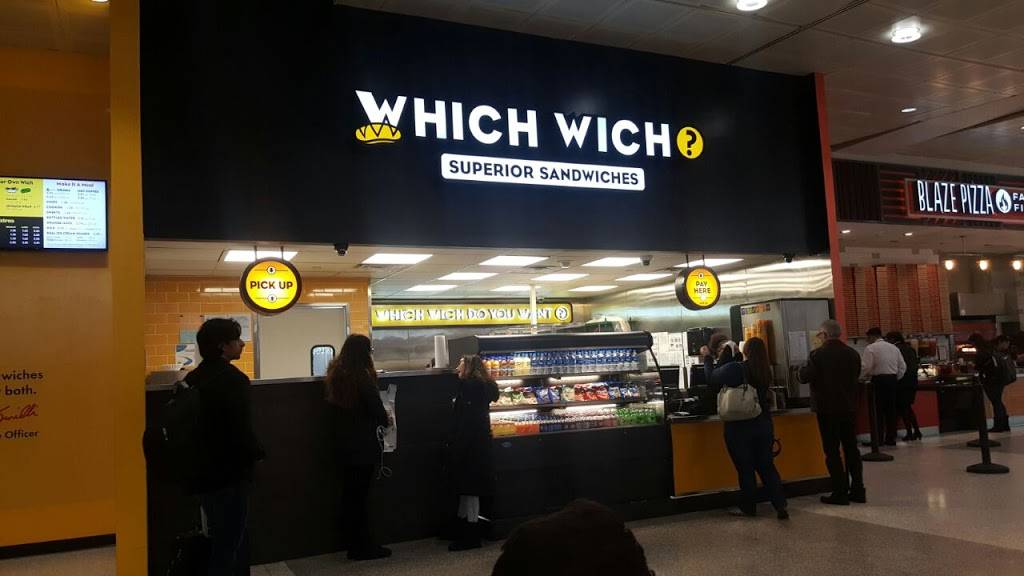 Which Wich | restaurant | 2800 N Terminal Rd, Houston, TX 77032, USA | 2812337678 OR +1 281-233-7678