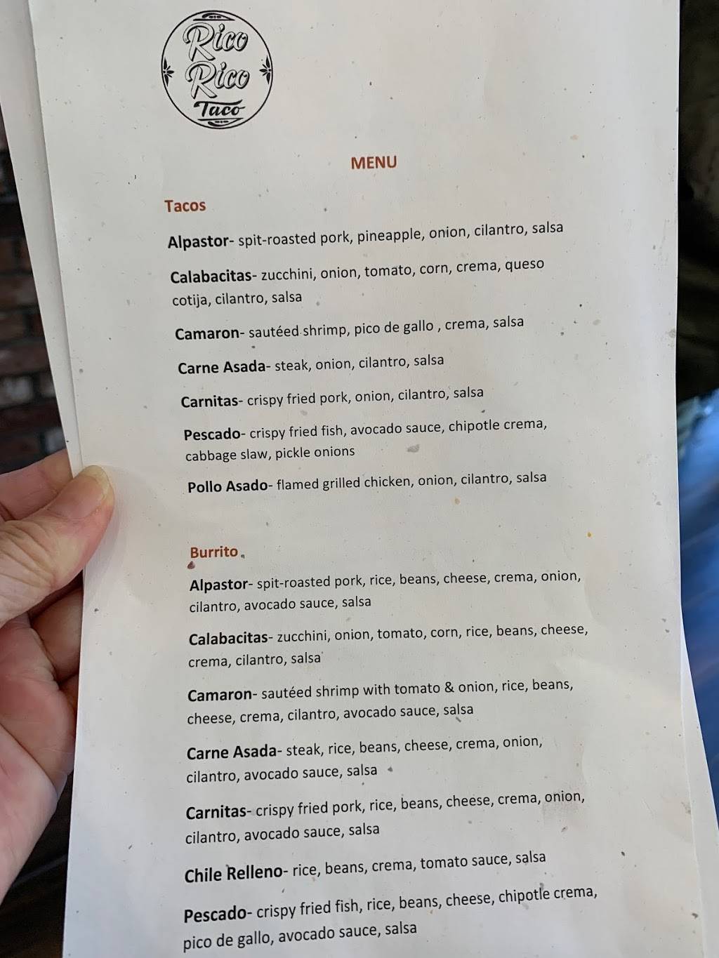 Rico Rico Taco | restaurant | 3205 Lakeshore Ave, Oakland, CA 94610, USA | 5109228262 OR +1 510-922-8262