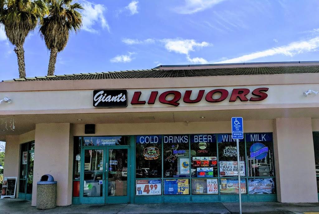 Giants Liquor & Services | meal takeaway | 235 E Middlefield Rd #1, Mountain View, CA 94043, USA | 6506251531 OR +1 650-625-1531