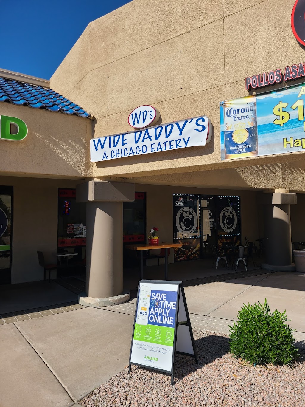Wide Daddys LLC | restaurant | 2706 E University Dr SUITE 10, Mesa, AZ 85213, USA | 4805903934 OR +1 480-590-3934