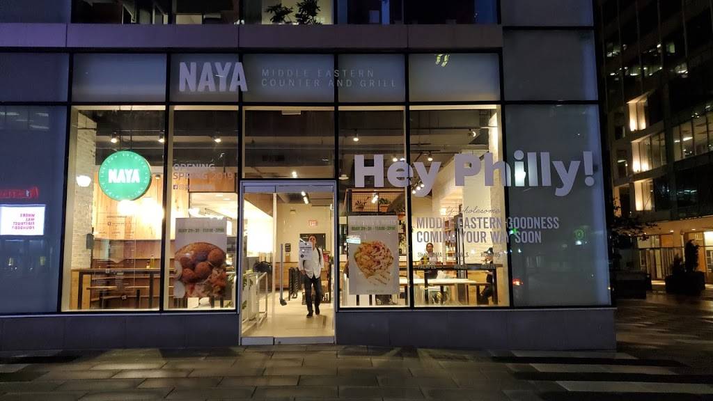 NAYA | restaurant | 1601 Market St, Philadelphia, PA 19103, USA | 2159104444 OR +1 215-910-4444