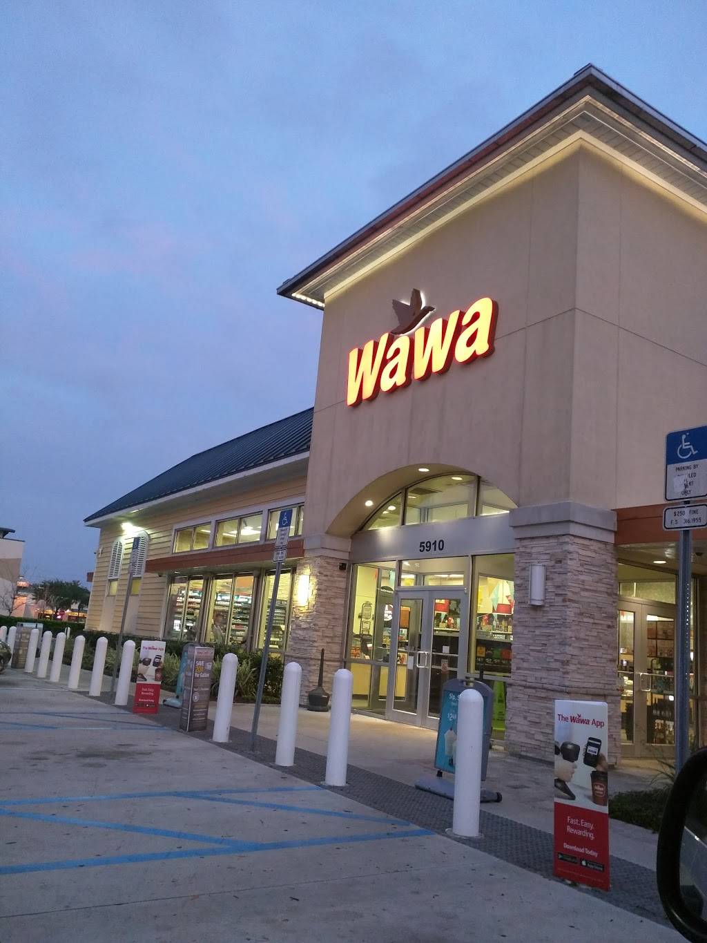 Wawa | cafe | 5910 Central Florida Pkwy, Orlando, FL 32821, USA | 4073455210 OR +1 407-345-5210