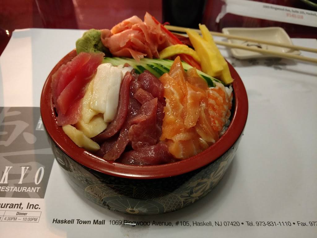 Tokyo Sushi Restaurant | restaurant | 1069 Ringwood Ave #105, Haskell, NJ 07420, USA | 9738311110 OR +1 973-831-1110