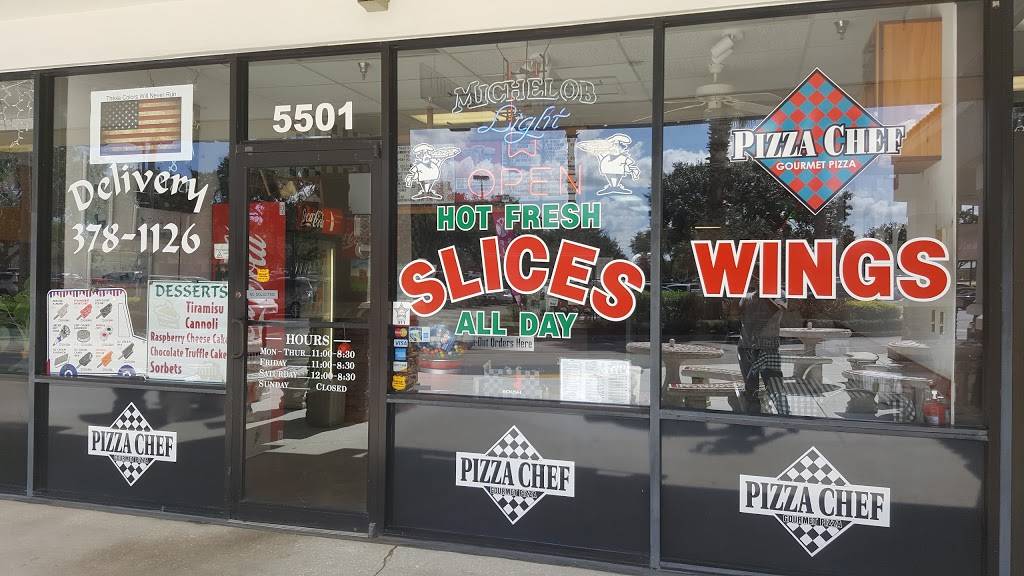 Pizza Chef | restaurant | 5501 Fruitville Rd, Sarasota, FL 34232, USA | 9413781126 OR +1 941-378-1126