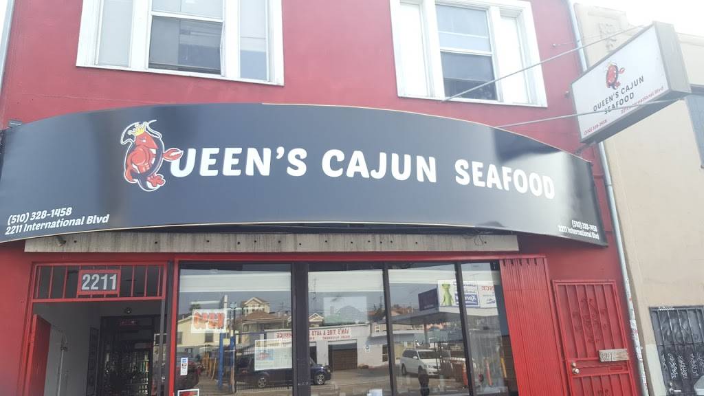 Queens Cajun S eafood | restaurant | 2211 International Blvd, Oakland, CA 94606, USA | 5103281458 OR +1 510-328-1458