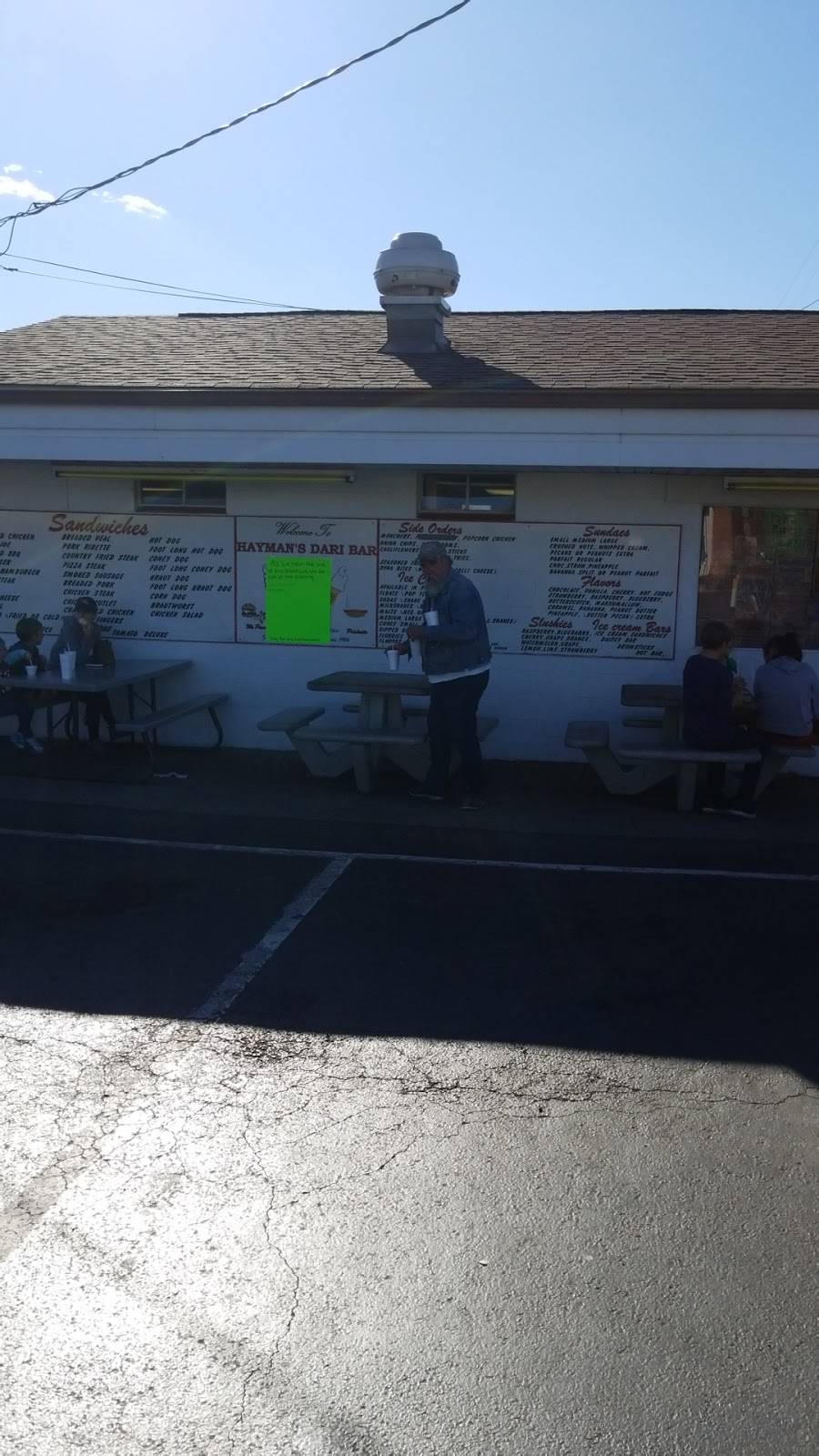 Haymans Dari Bar | restaurant | 103 W Main St, Hebron, OH 43025, USA | 7409285101 OR +1 740-928-5101