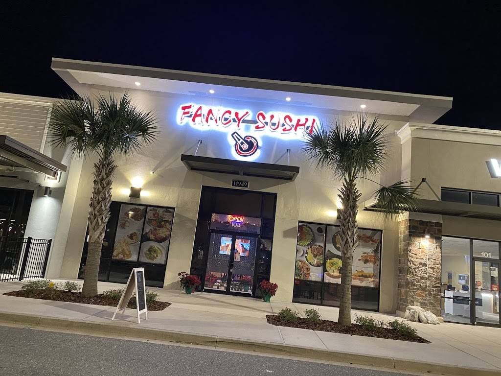 Fancy sushi | restaurant | 11949 Atlantic Blvd unit 103, Jacksonville, FL 32225, USA | 9049901888 OR +1 904-990-1888