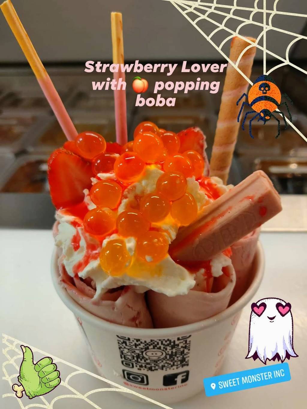 Sweet Monster - Bubble Tea, Ice Cream & Deserts | meal takeaway | 6604 Roosevelt Rd, Oak Park, IL 60304, USA | 7089487199 OR +1 708-948-7199
