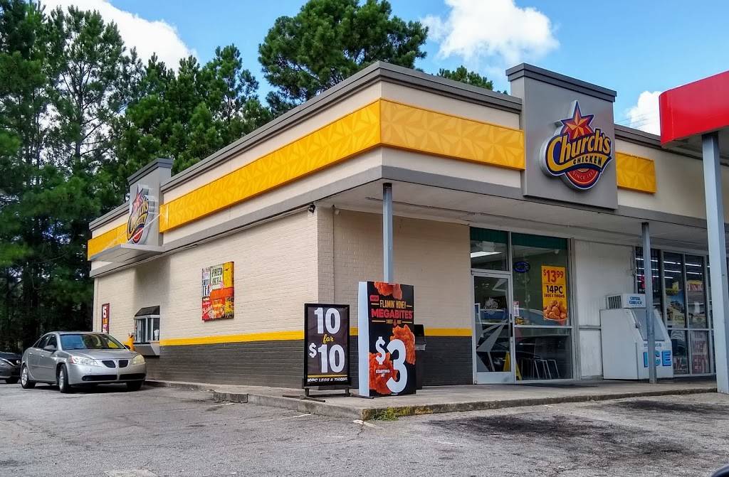 Churchs Chicken | restaurant | 351 6 Flags Dr, Austell, GA 30168, USA | 7707459955 OR +1 770-745-9955