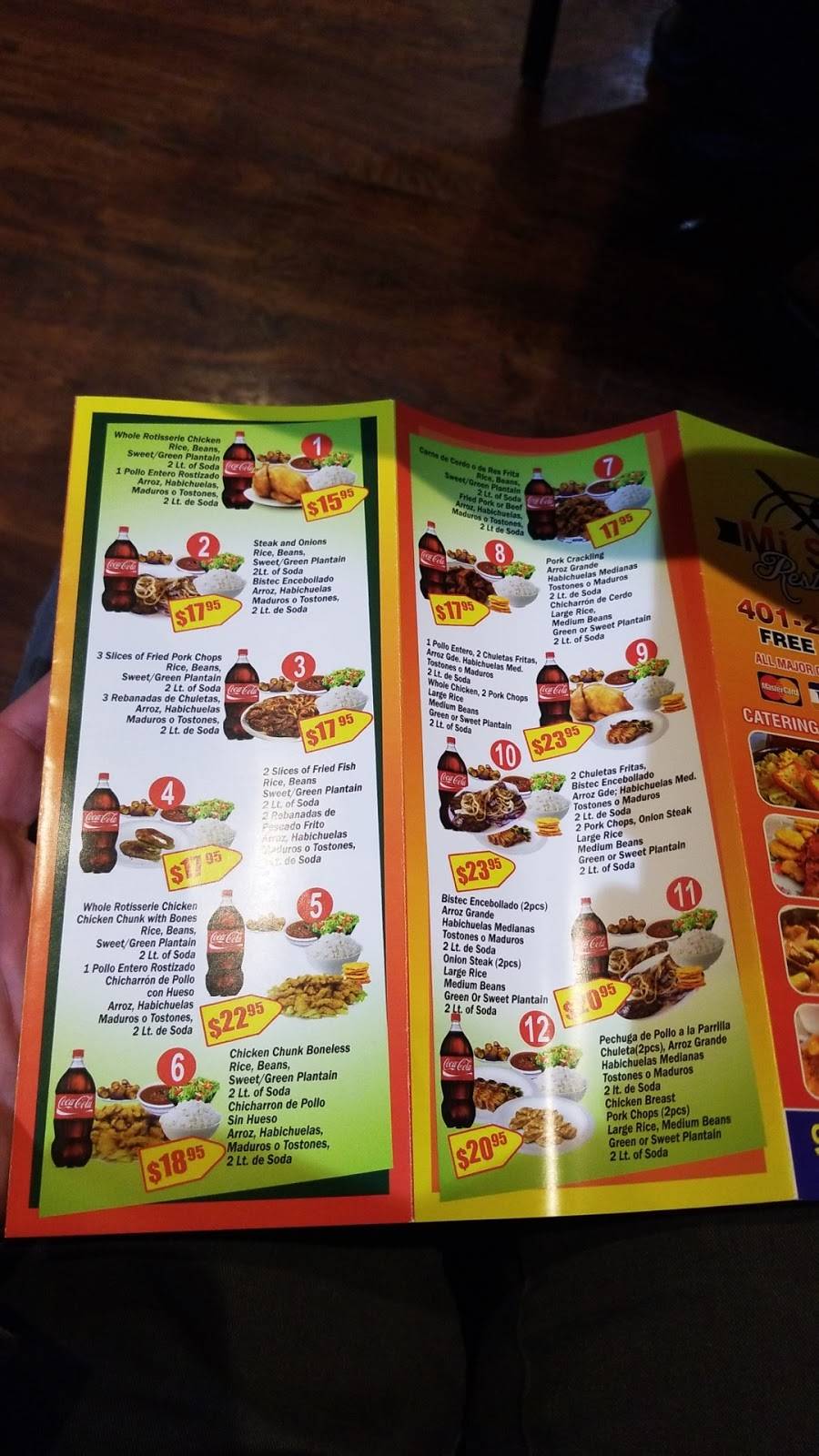 Mi Sitio | restaurant | 996 Chalkstone Ave, Providence, RI 02908, USA | 4012707114 OR +1 401-270-7114