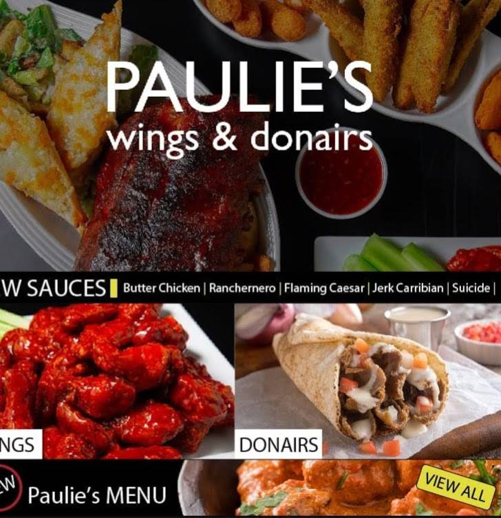 Paulies Wings & Donairs | restaurant | 30 Rymal Rd E, Hamilton, ON L9B 1T7, Canada | 9055745757 OR +1 905-574-5757