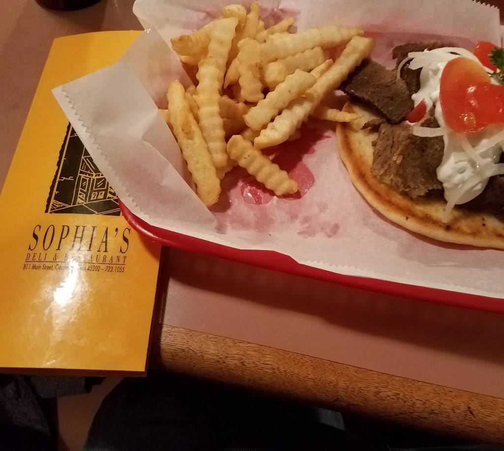 Sophias Deli & Restaurant | restaurant | 811 Main St, Cincinnati, OH 45202, USA | 5137231055 OR +1 513-723-1055