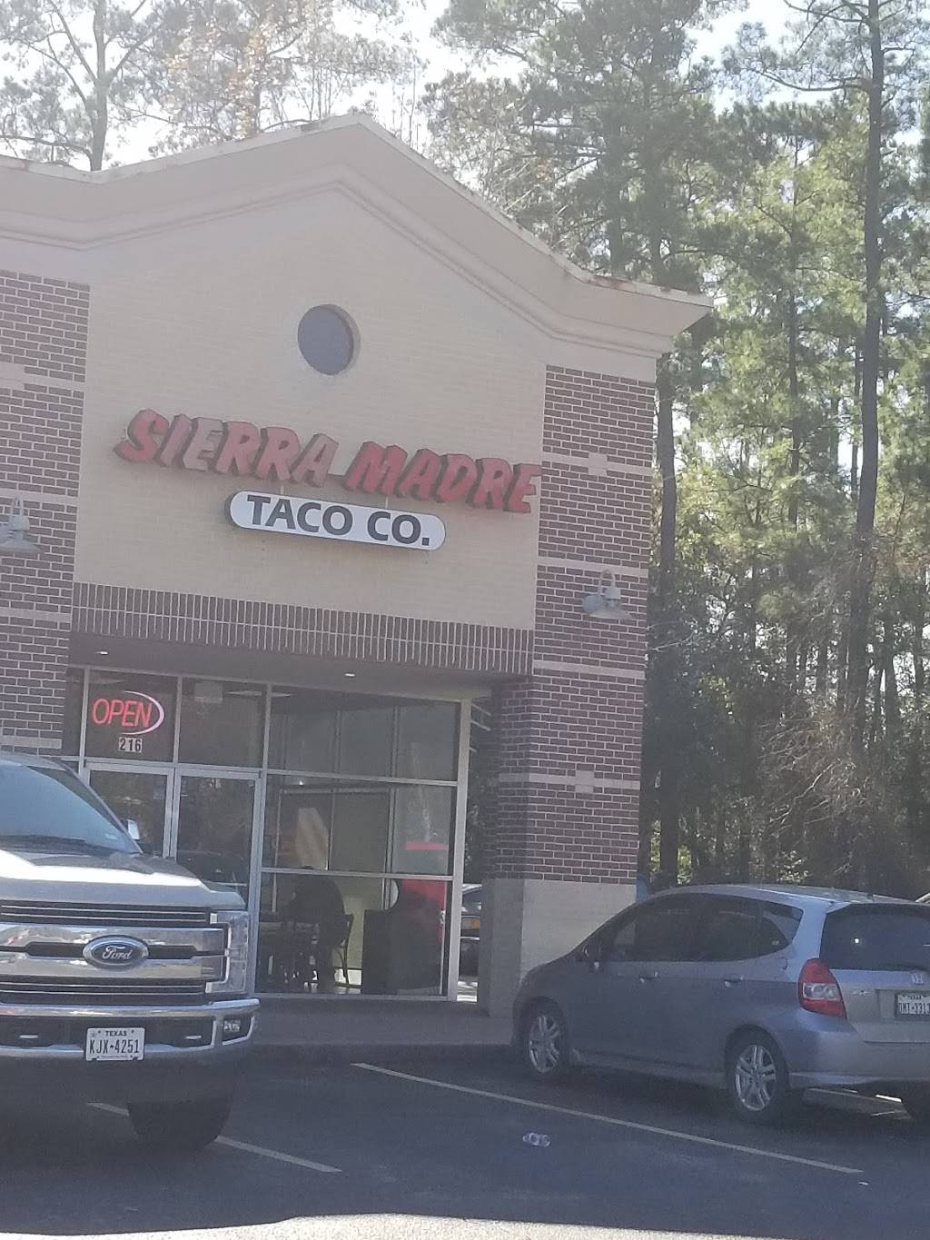 Sierra Madre Taco Co. Mexican Restaurant | restaurant | 12617 Louetta Rd #216, Cypress, TX 77429, USA | 8325591677 OR +1 832-559-1677
