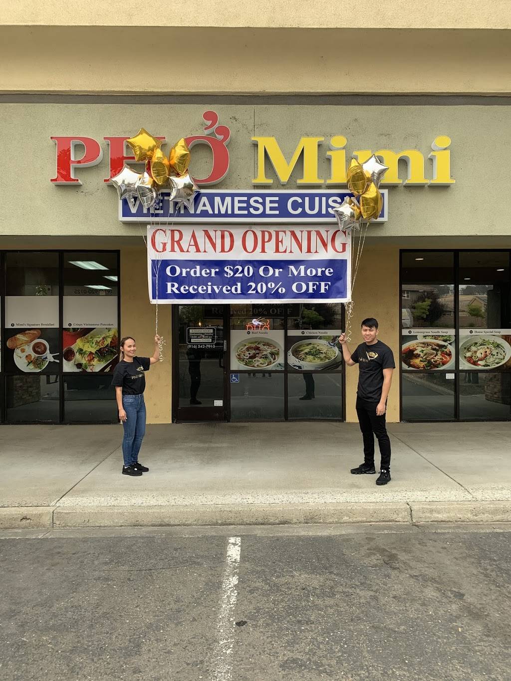 Pho Mimi | restaurant | 25004 Blue Ravine Rd Ste 121, Folsom, CA 95630, USA | 9165427913 OR +1 916-542-7913
