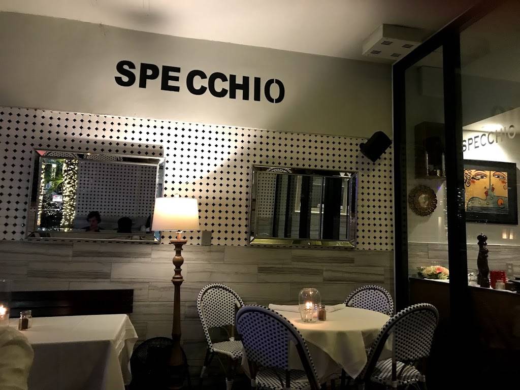 Specchio Cafe and Restaurant | restaurant | 9485 Harding Ave, Surfside, FL 33154, United States | 3058655653 OR +1 305-865-5653