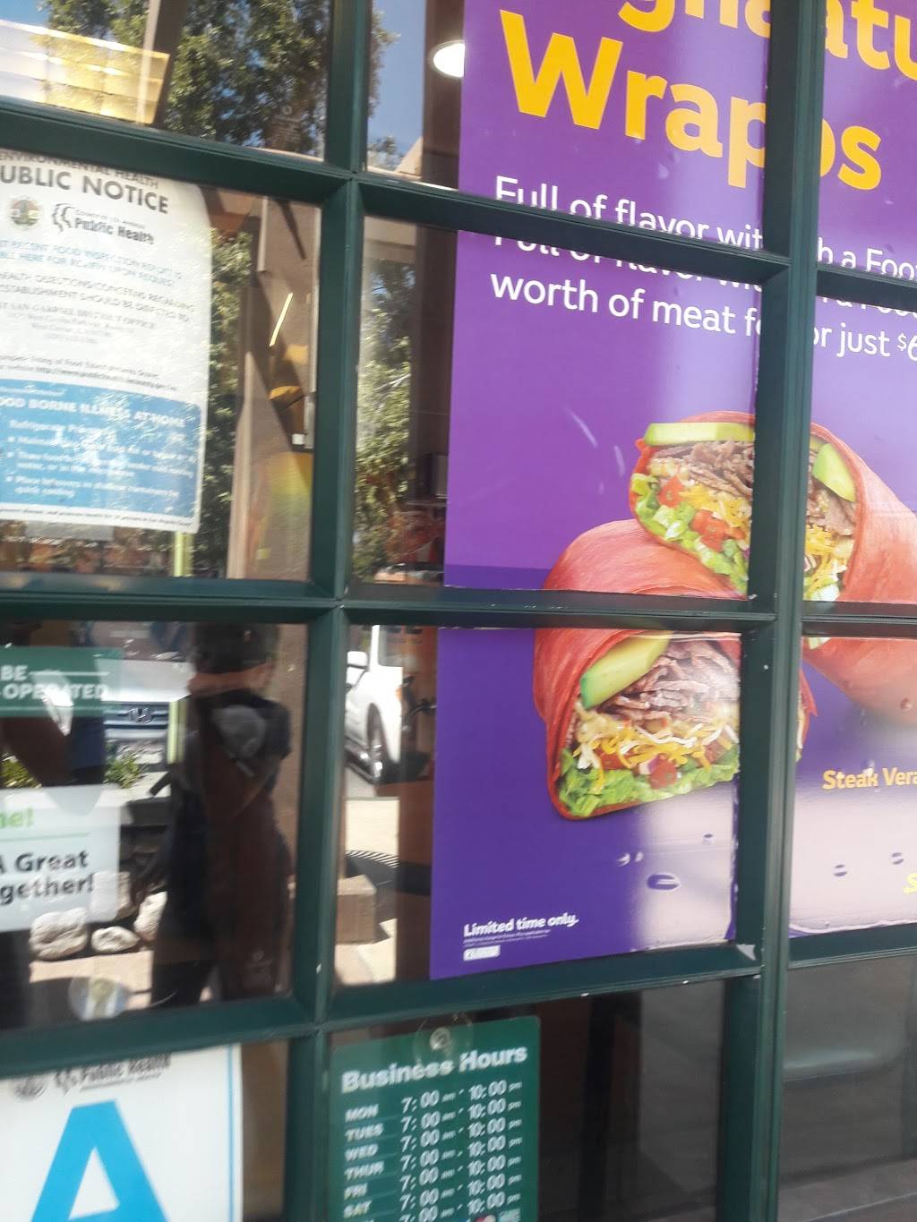 Subway Restaurants | restaurant | 134 Bonita Ave, Shop E-3, San Dimas Towne Center, San Dimas, CA 91773, USA | 9095925611 OR +1 909-592-5611