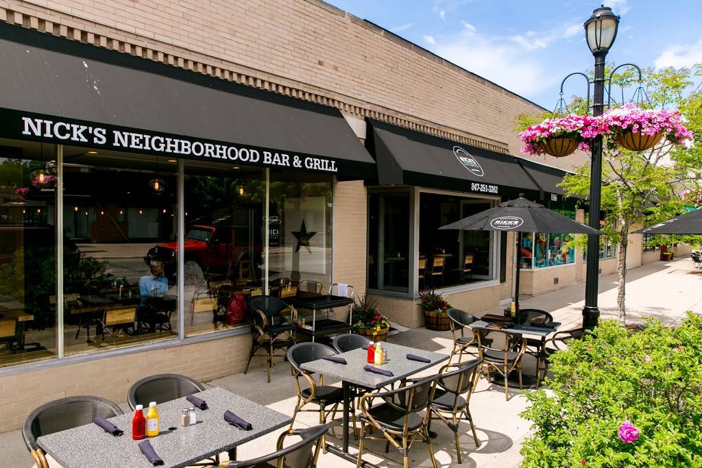 Nicks Neighborhood Bar & Grill | restaurant | 1168 Wilmette Ave, Wilmette, IL 60091, USA | 8472513262 OR +1 847-251-3262