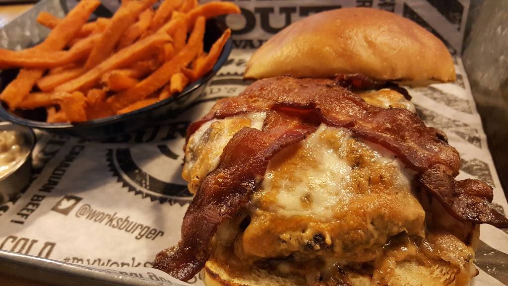 The WORKS Gourmet Burger Bistro | restaurant | 3500 Fallowfield Rd, Nepean, ON K2J 4A7, Canada | 6138231234 OR +1 613-823-1234