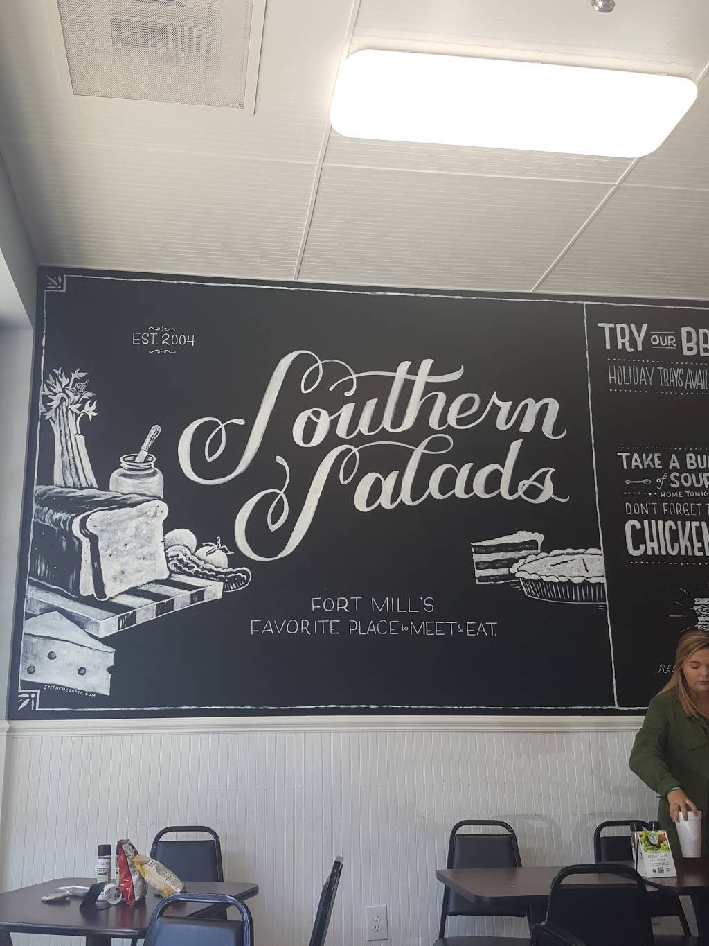 Southern Salads and Sandwich Company | restaurant | 2000 SC-160, Fort Mill, SC 29708, USA | 8035489222 OR +1 803-548-9222