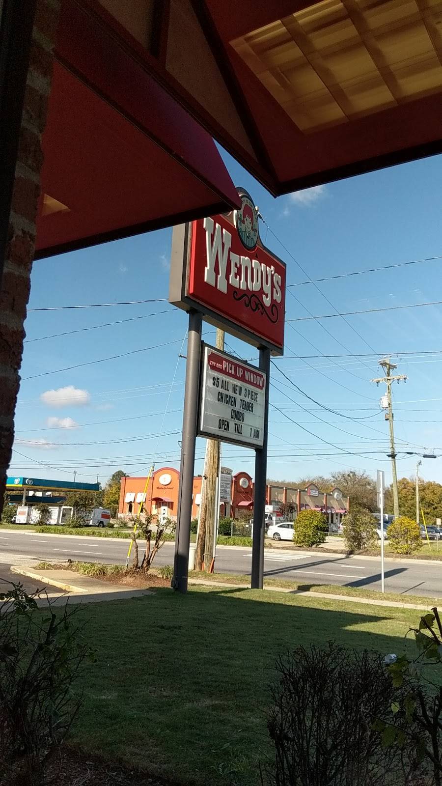 Wendys | restaurant | 532 Grove St, Fayetteville, NC 28301, USA | 9103234532 OR +1 910-323-4532