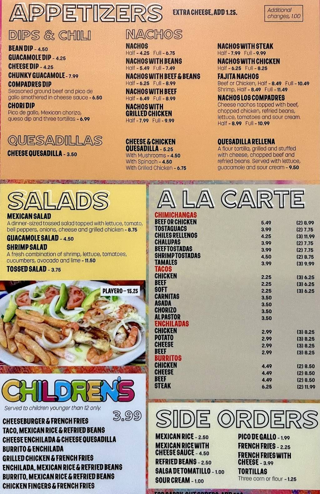 Los compadres | restaurant | 4011 Fort Campbell Blvd, Hopkinsville, KY 42240, USA | 2708742661 OR +1 270-874-2661