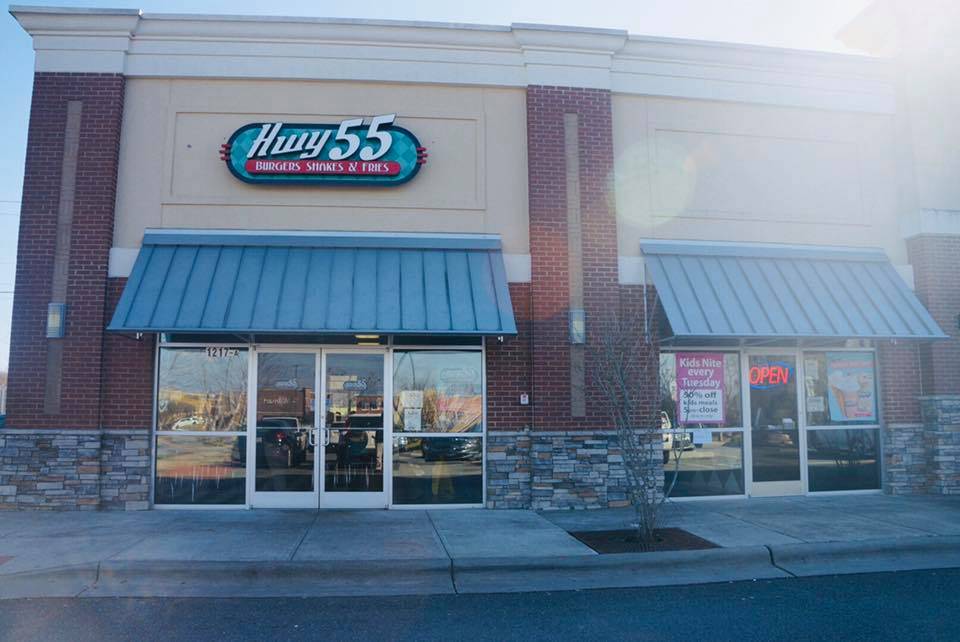 Hwy 55 Burgers Shakes & Fries | restaurant | 1217 NC-16 Business, Conover, NC 28613, USA | 8284652002 OR +1 828-465-2002