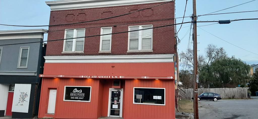Docs Soul Food | restaurant | 604 5th St SW, Roanoke, VA 24016, USA | 5405664447 OR +1 540-566-4447