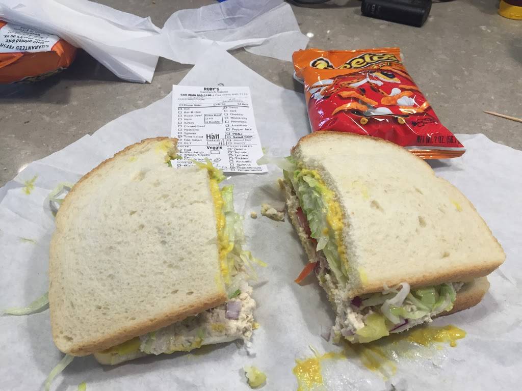 Rubys Sandwich Saloon | meal takeaway | 1673 Irvine Ave, Costa Mesa, CA 92627, USA | 9496451100 OR +1 949-645-1100