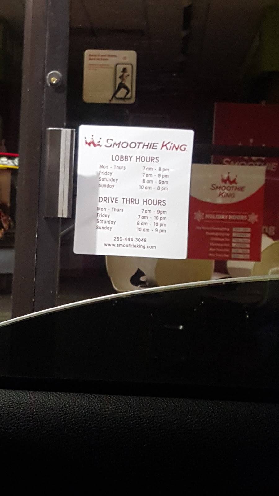 Smoothie King | restaurant | 603 E Coliseum Blvd, Fort Wayne, IN 46805, USA | 2604443048 OR +1 260-444-3048