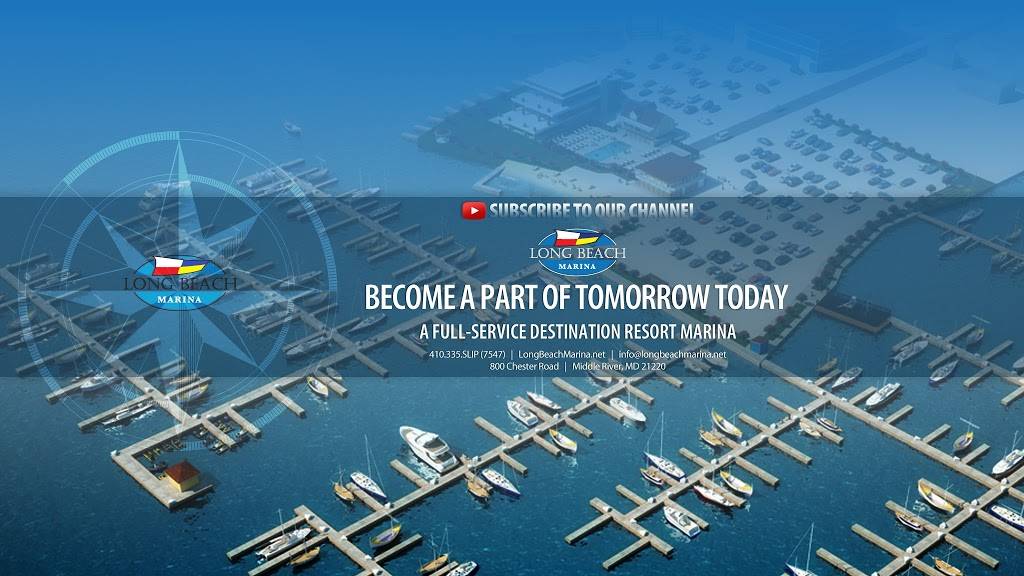 Long Beach Marina | restaurant | 800 Chester Rd, Middle River, MD 21220, USA | 4103357547 OR +1 410-335-7547