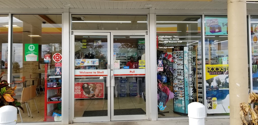 Shell | restaurant | 3950 Cheney Hwy, Titusville, FL 32780, USA | 3213850666 OR +1 321-385-0666