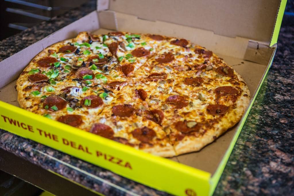 Twice The Deal Pizza | restaurant | 600 Laurelwood Dr, Waterloo, ON N2V 0A2, Canada | 5197469444 OR +1 519-746-9444