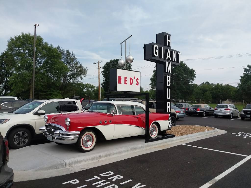 Red’s Giant Hamburg | restaurant | 2301 W Sunshine St, Springfield, MO 65807, USA | 4178657337 OR +1 417-865-7337