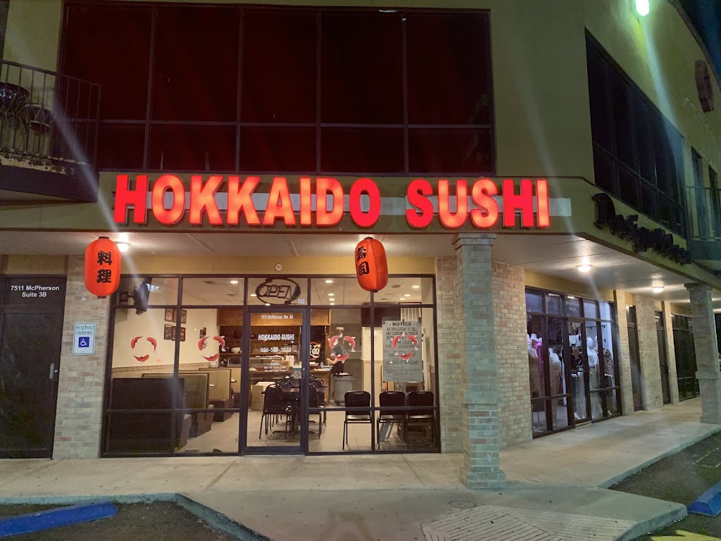 Hokkaido sushi | restaurant | 7511 McPherson Rd #3A, Laredo, TX 78041, USA | 9565683533 OR +1 956-568-3533