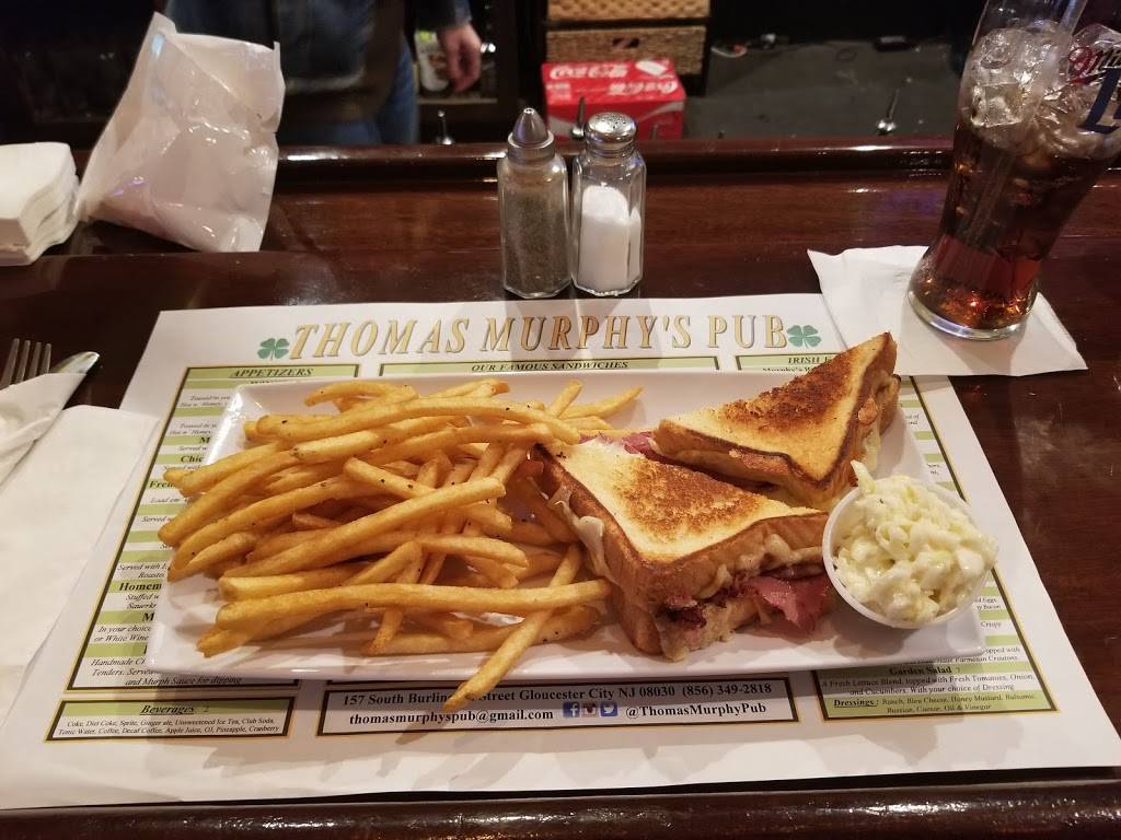 Thomas Murphys Pub | restaurant | 157 S Burlington St, Gloucester City, NJ 08030, USA | 8564326317 OR +1 856-432-6317