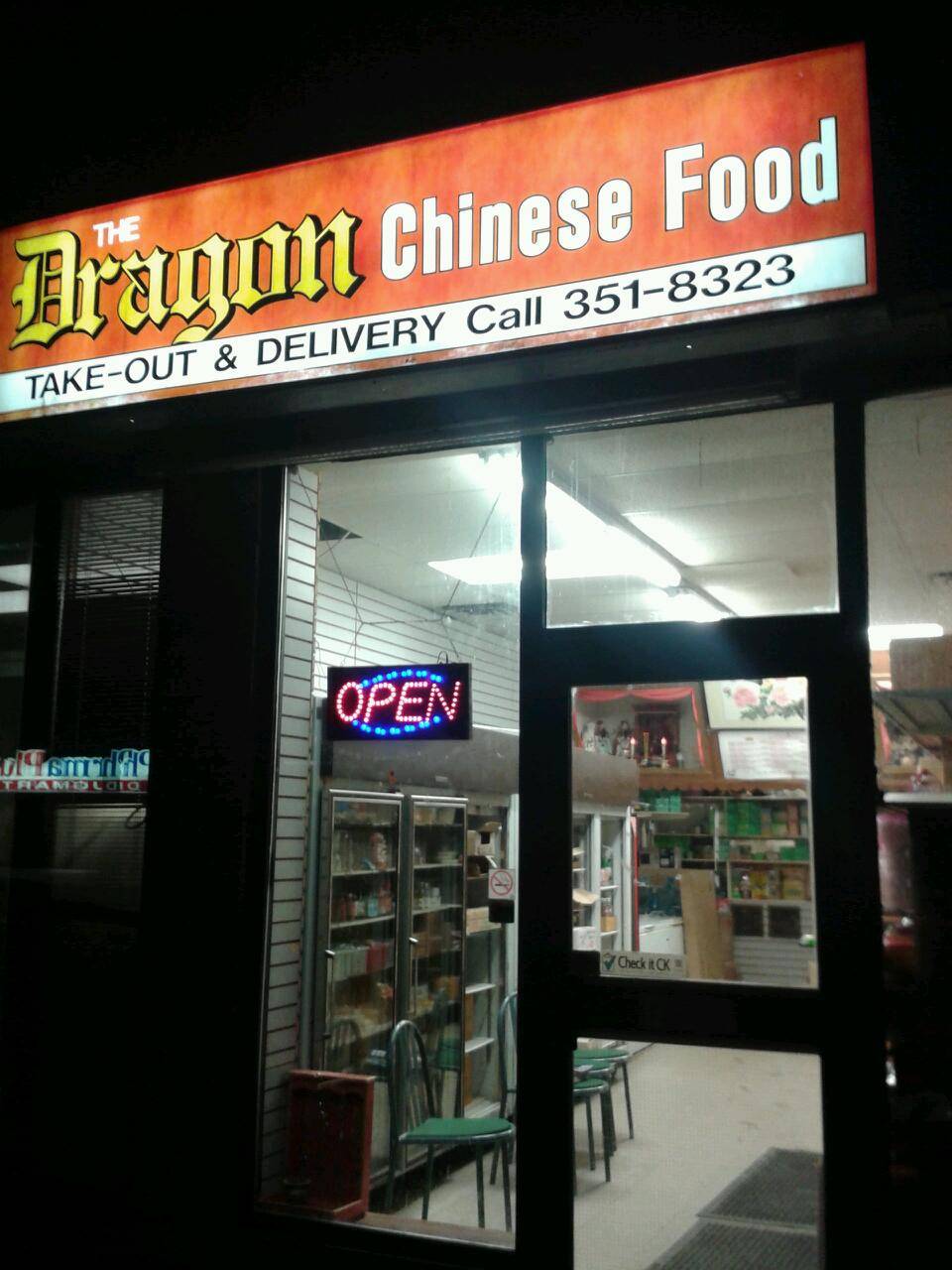 Dragon Chinese Food | restaurant | 170 McNaughton Ave W, Chatham, ON N7L 1R2, Canada | 5193518323 OR +1 519-351-8323