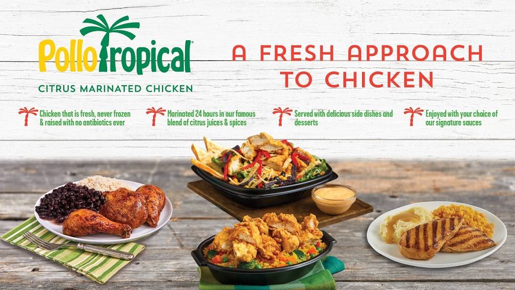 Pollo Tropical | restaurant | 800 N University Dr, Coral Springs, FL 33071, USA | 9543457922 OR +1 954-345-7922