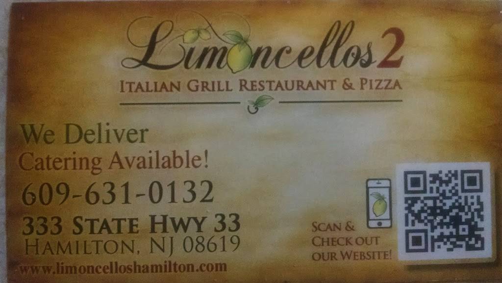 Limoncellos 2 Italian Grill Restaurant | meal takeaway | 339 4420, Trenton, NJ 08619, USA | 6096310132 OR +1 609-631-0132