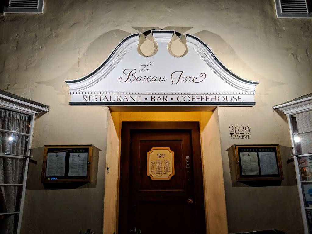 Le Bateau Ivre | cafe | 2629 Telegraph Ave, Berkeley, CA 94704, USA | 5108491100 OR +1 510-849-1100