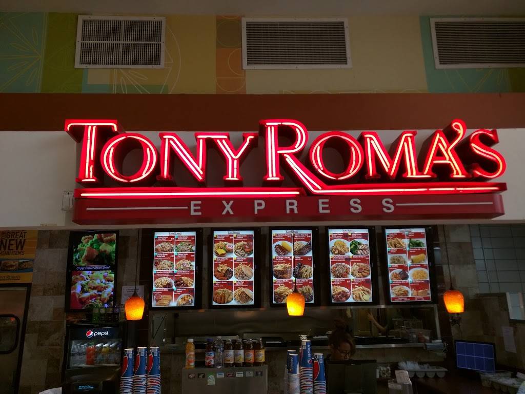Tony Romas | restaurant | 12801 W Sunrise Blvd Unit #215, Sunrise, FL 33323, USA | 9548581791 OR +1 954-858-1791