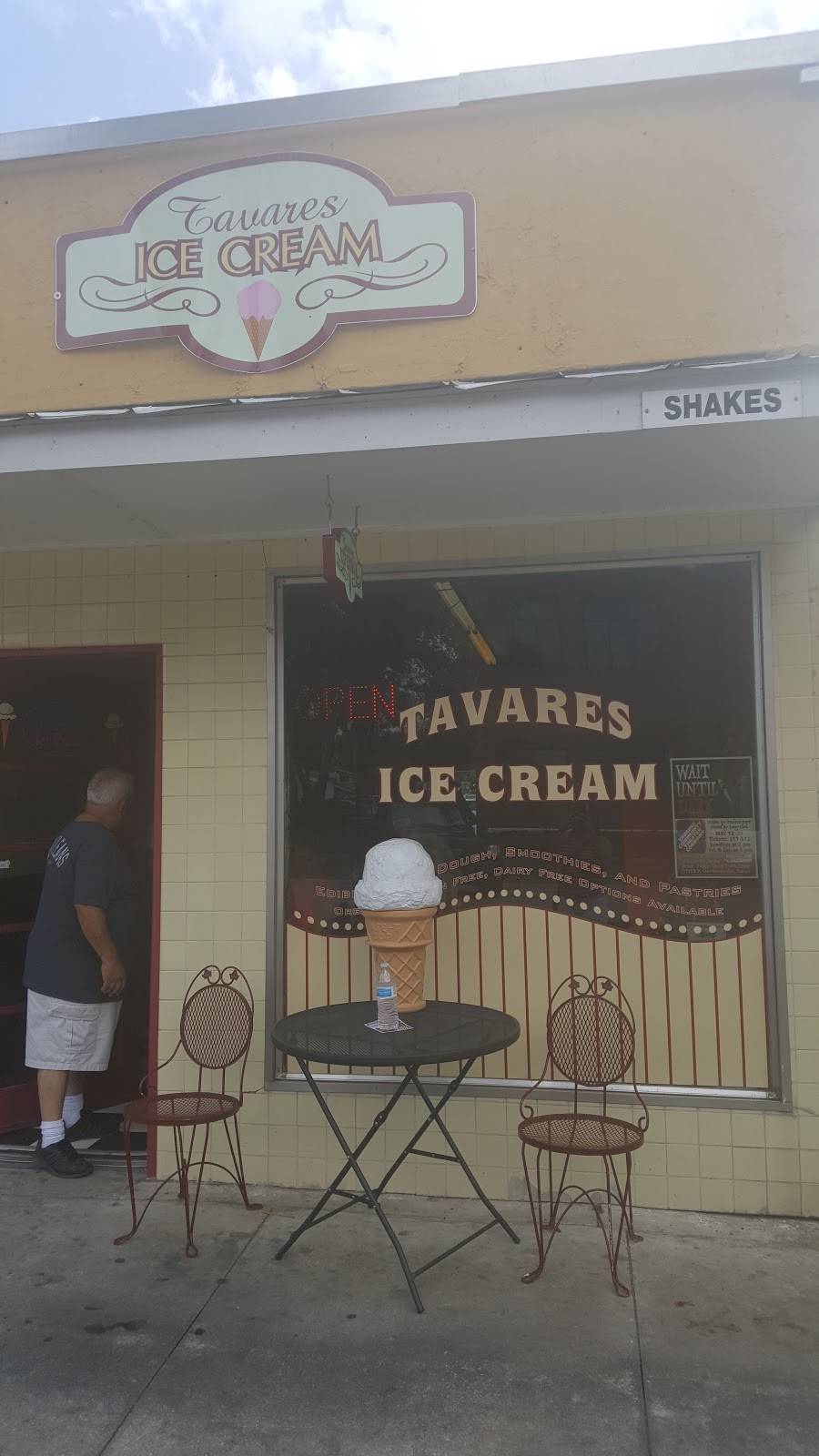 Tavares Ice Cream | restaurant | 214 E Main St, Tavares, FL 32778, USA | 3525085342 OR +1 352-508-5342