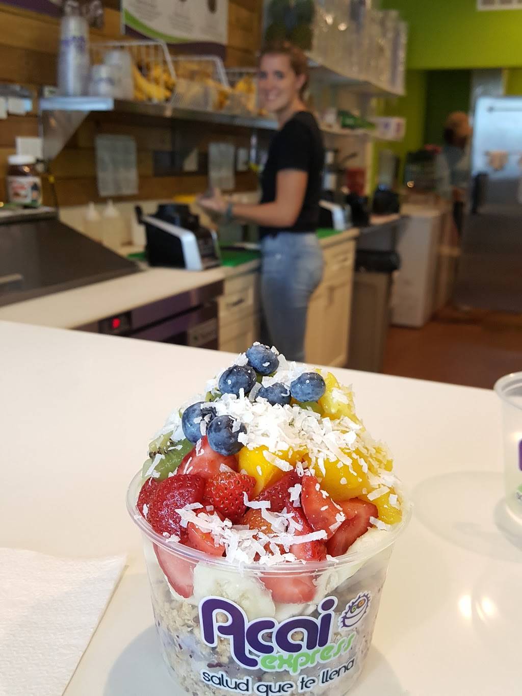 Acai Express CB | restaurant | 19 N Orlando Ave, Cocoa Beach, FL 32931, USA | 3216130900 OR +1 321-613-0900