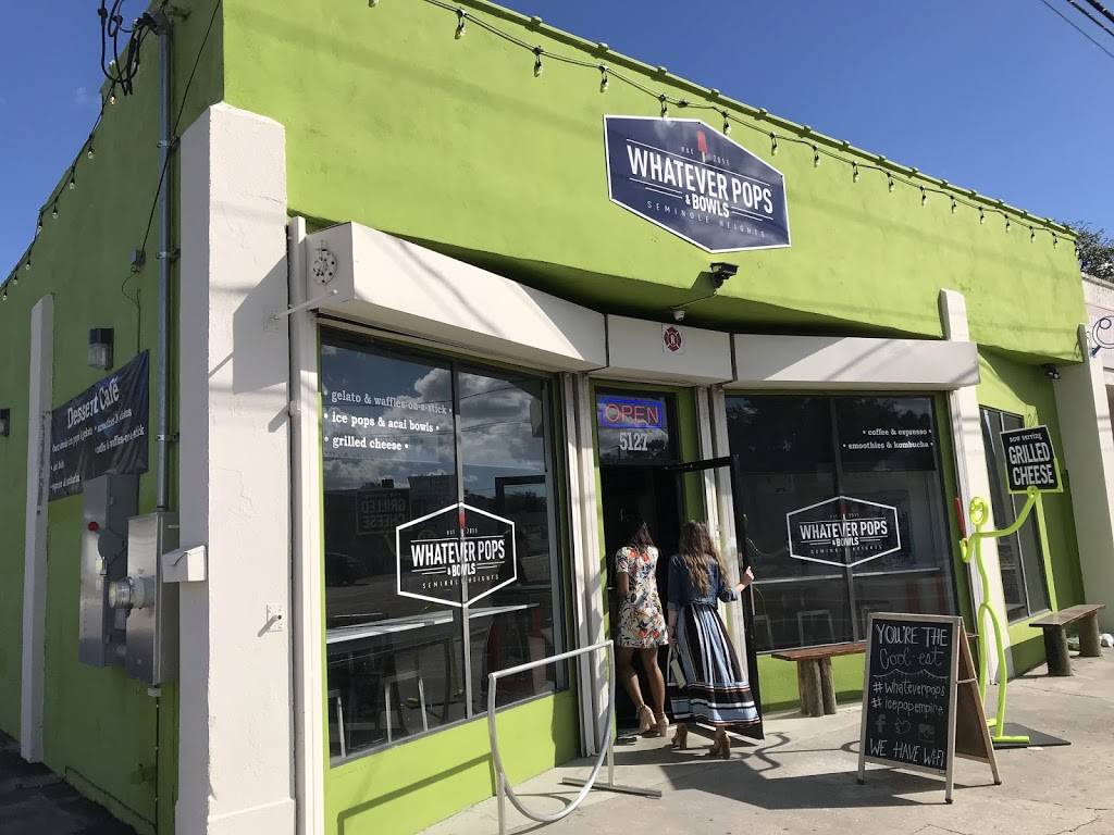 Whatever Pops and Bowls | cafe | 5127 N Florida Ave, Tampa, FL 33603, USA | 8135597677 OR +1 813-559-7677