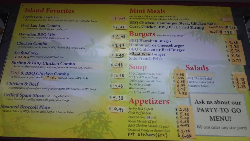 J J Hawaiian BBQ | restaurant | 5435 Clayton Rd A, Clayton, CA 94517, USA | 9256738686 OR +1 925-673-8686