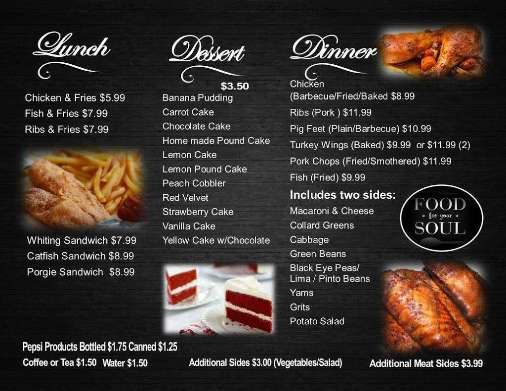 Brother Robinson Genesis Soul Food | restaurant | 143 N Franklin St, Hempstead, NY 11550, USA | 5162804141 OR +1 516-280-4141